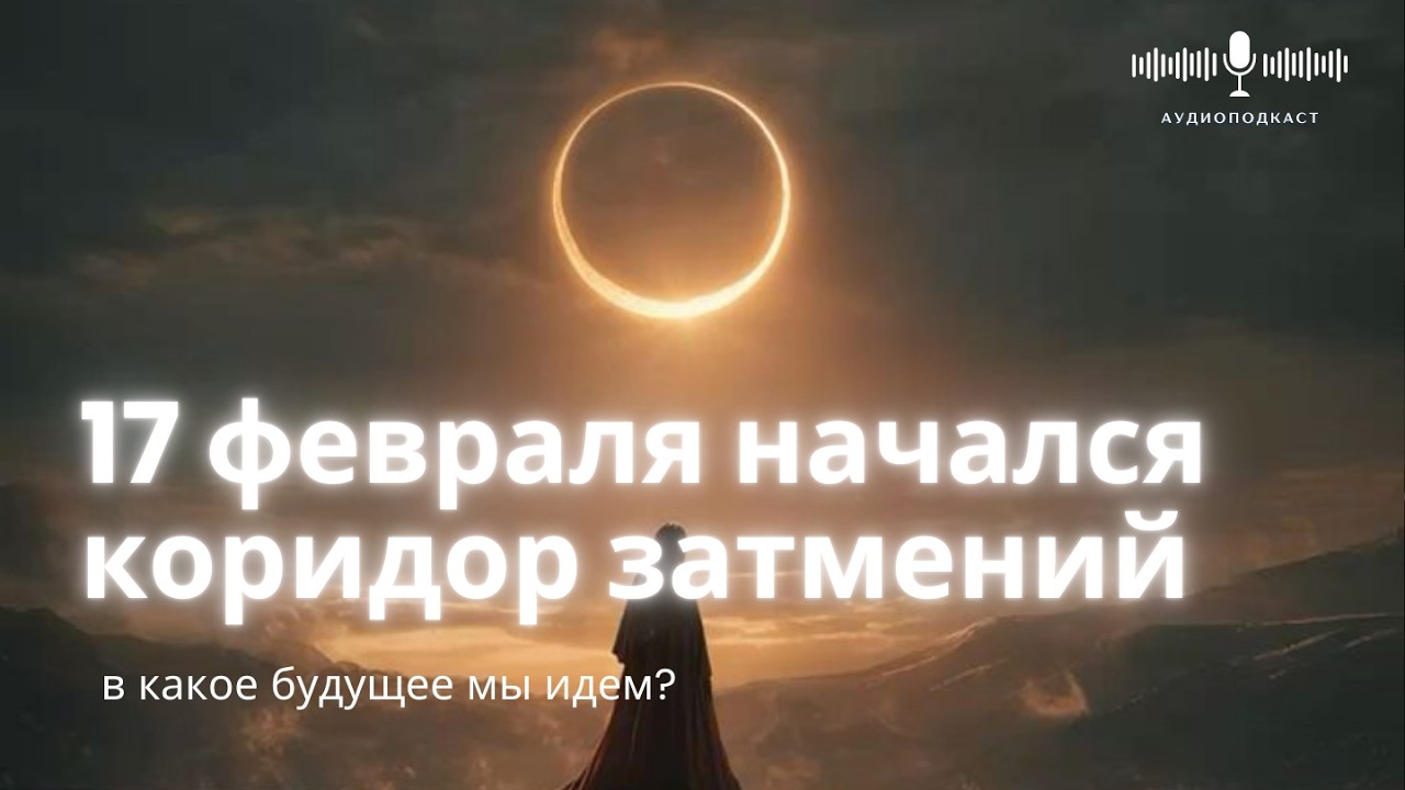 НАЧАЛСЯ КОРИДОР ЗАТМЕНИЙ | КАК ВАЖНО НЕ ИНИЦИИРОВАТЬ СЕГОДНЯ | РАССУЖДЕНИЕ О БУДУЩЕМ