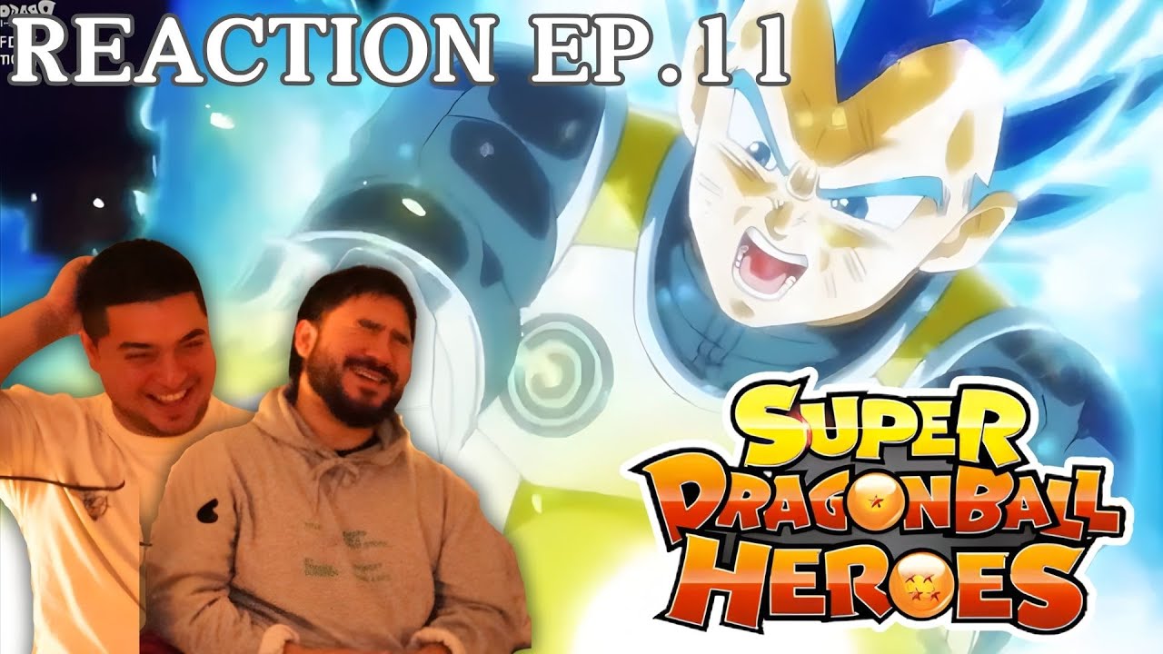 Эволюция Вегеты в синем цвете! Реакция на 11 серию Super Dragon Ball Heroes.