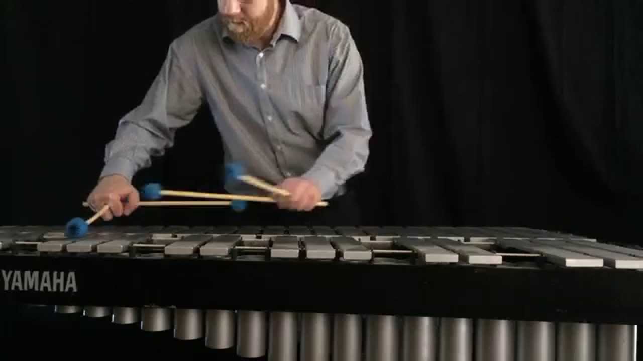 Bach: Partita No. 2 in D minor - Sarabande - Eric Martin, Vibraphone