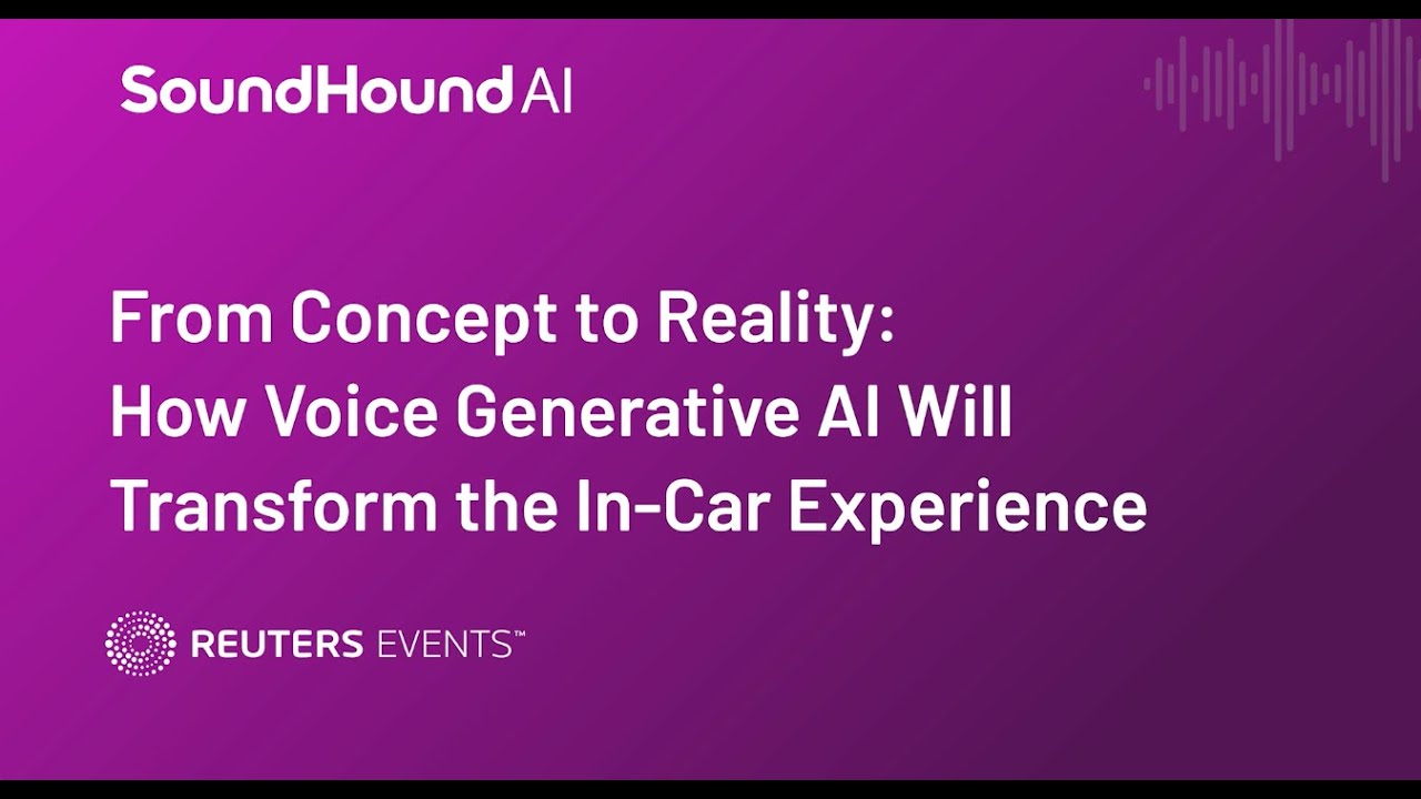 From Concept to Reality—How Voice & Generative AI Will Transform the In-Car Experience