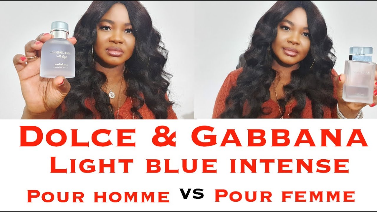 Dolce and Gabbana Light Blue Intense Pour Femme Vs Pour Homme Perfume Review