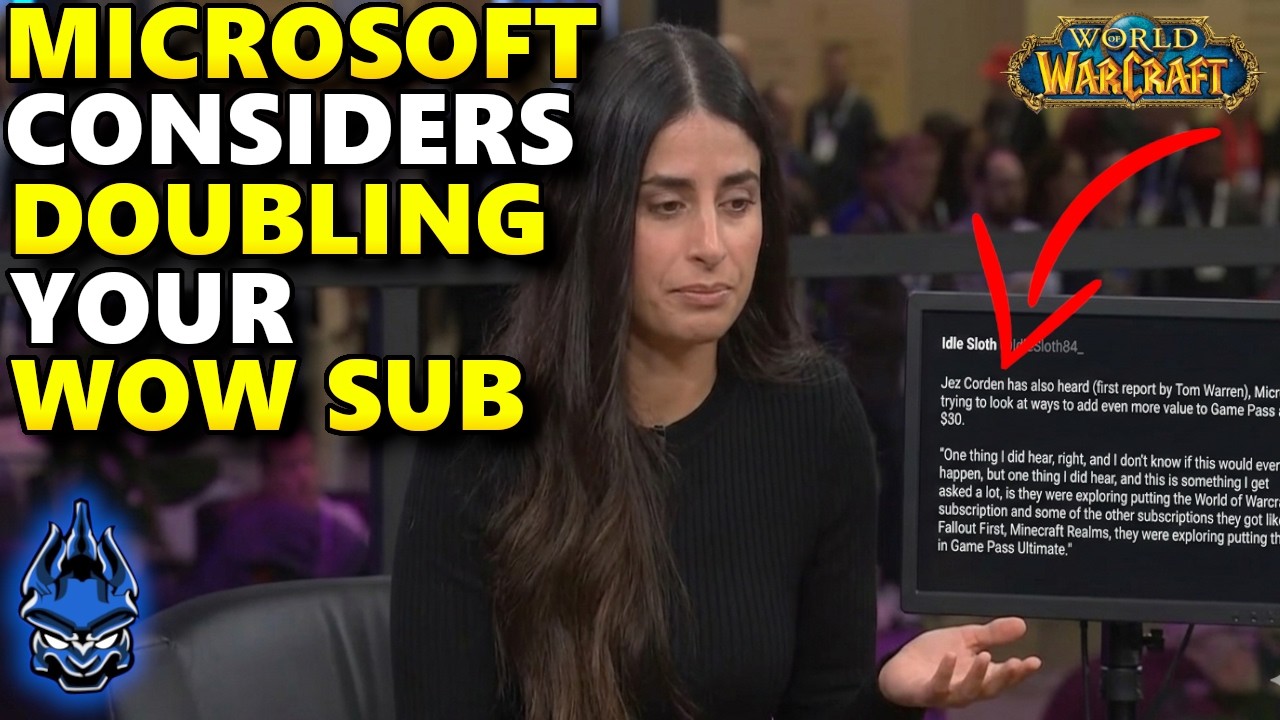 NEW Microsoft Gaming CEO Is Considering A $30 WoW Sub & MORE Changes - Samiccus Discusses & Reacts
