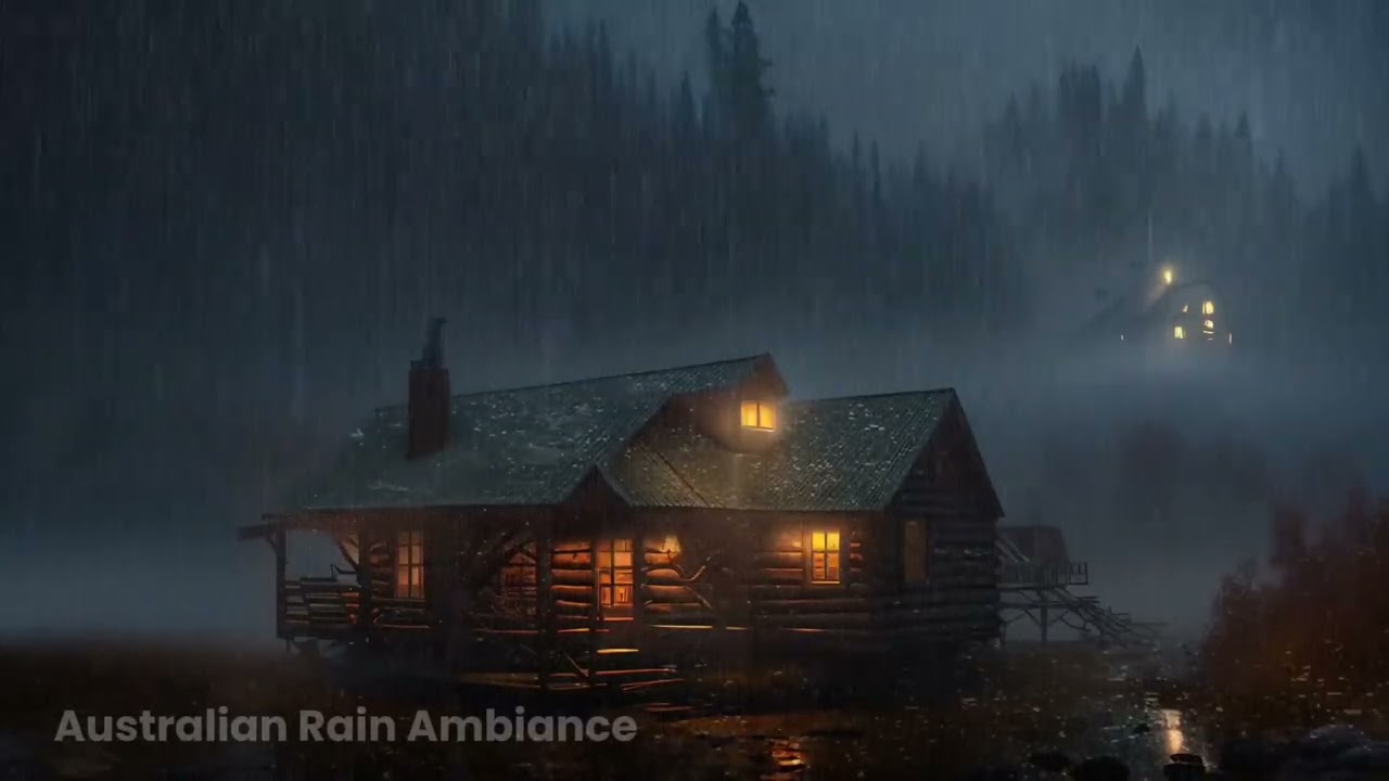 Melbourne Rain Ambience | Relaxing Rain Sounds for Sleep | 2 Hour