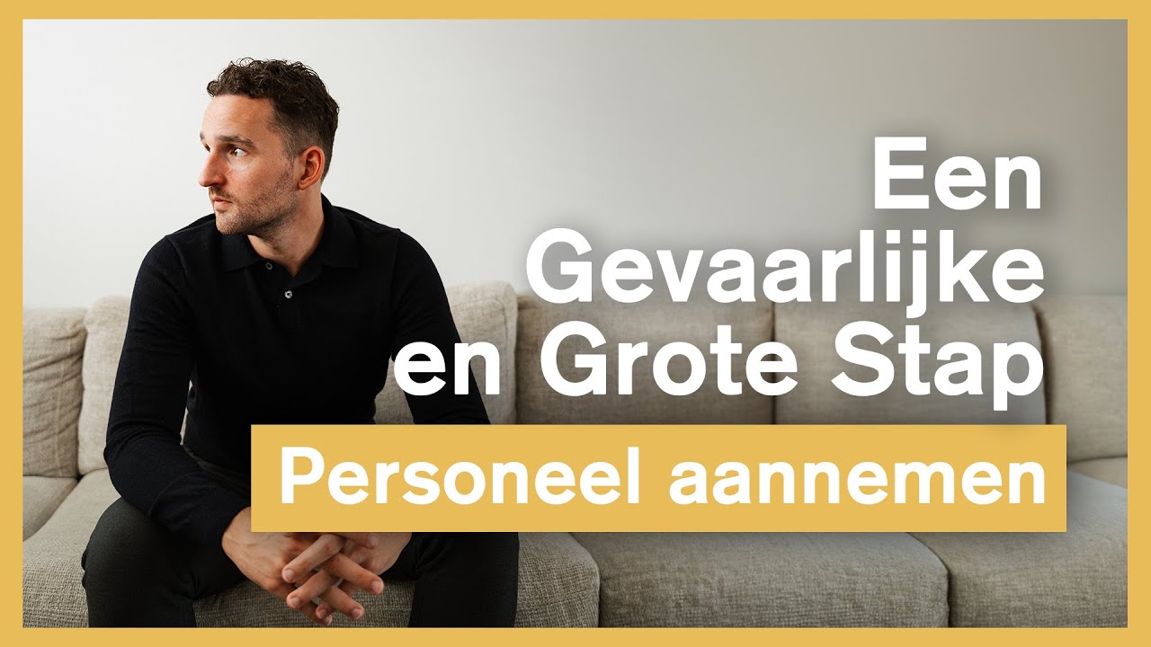 Waarom Personeel aannemen een Gevaarlijke en grote stap is... Dit is wat je moet weten!