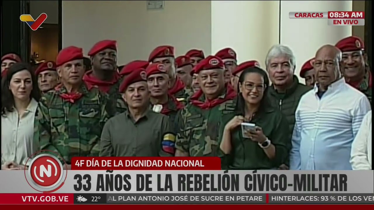 Conmemoran el 4 de Febrero de 1992 en el Cuartel de la Montaña,  2025