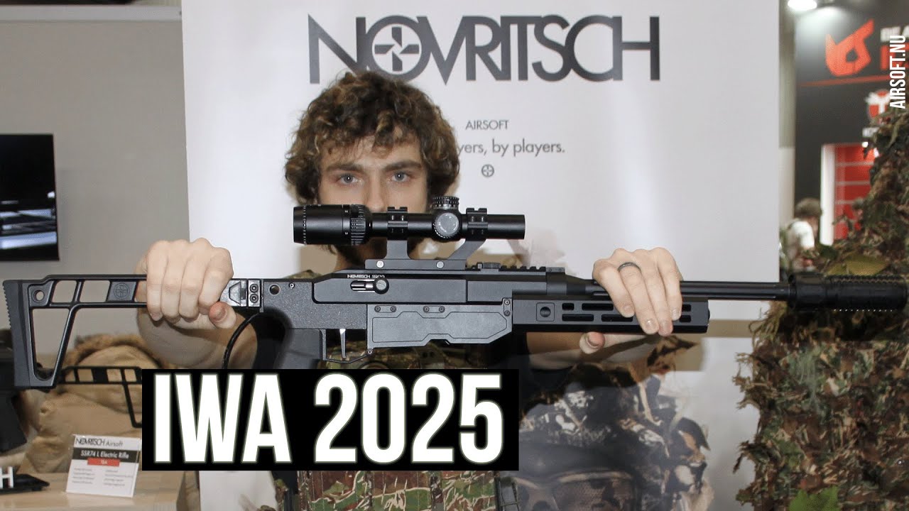 IWA 2025: Novritsch airsoft releases 2025!