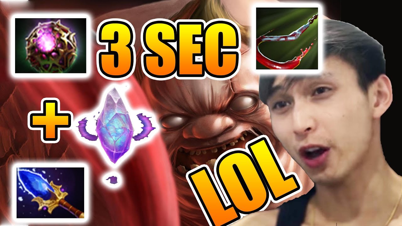 SingSing Dota 2 - Pudge 3 SEC HOOK 5000 HP BOSS