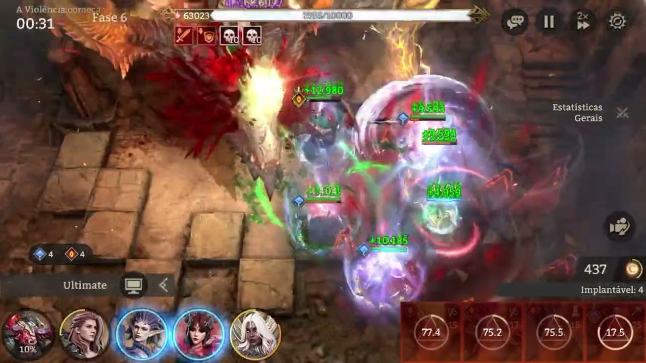 Watcher of Realms - Abyss 64k with Falcia and Moriden!