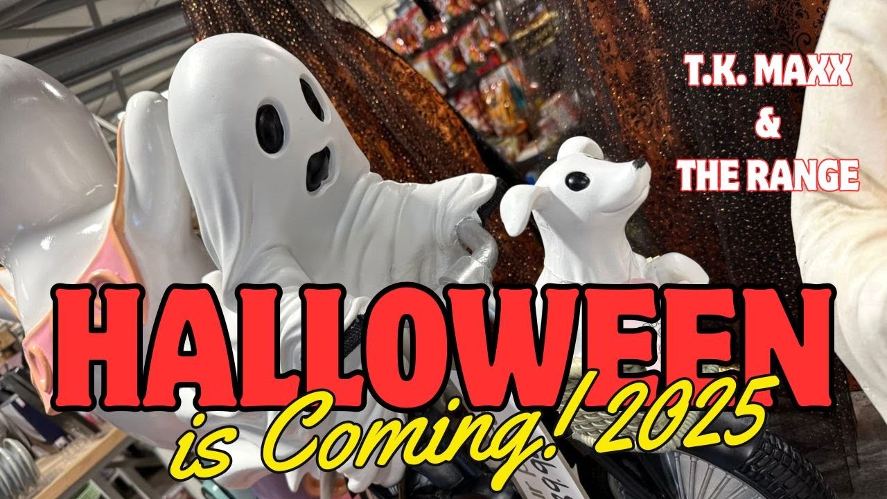 Halloween Is Coming 2025 (at T.K. Maxx & The Range)