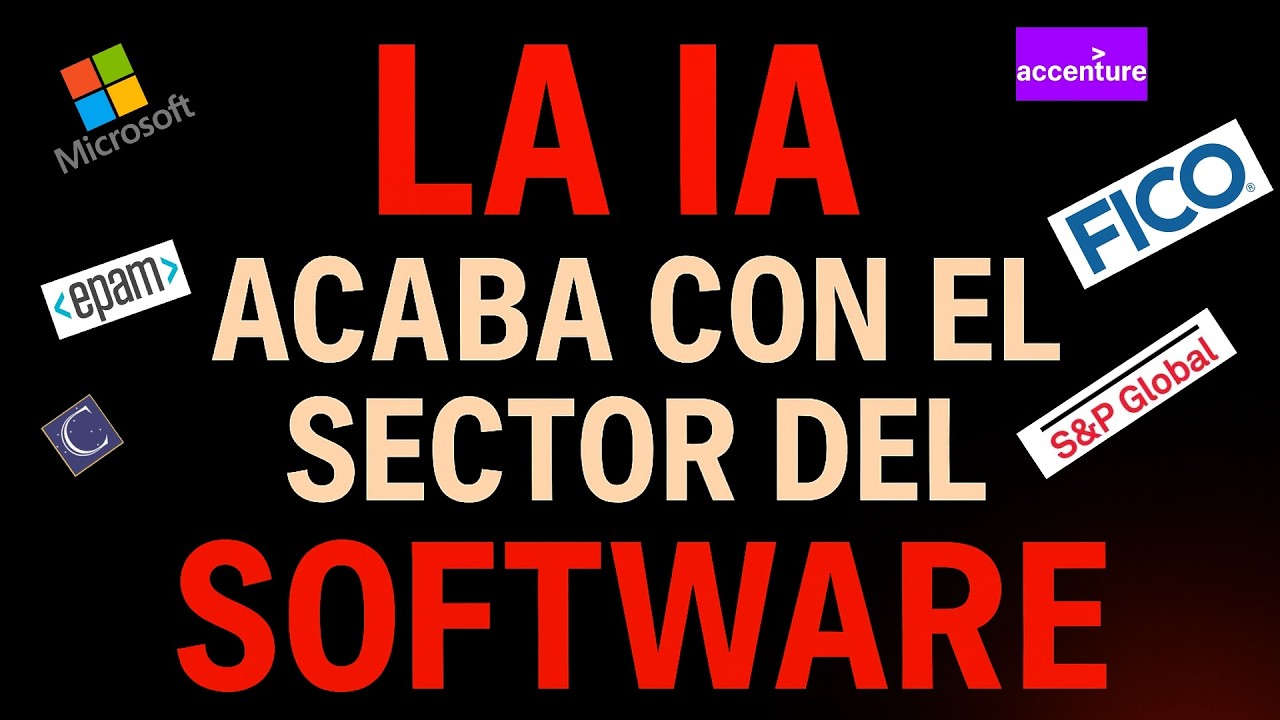 La BURBUJA del SOFTWARE revienta: El pánico por la IA hunde a MSFT, FICO, SPGI, EPAM y CSU.