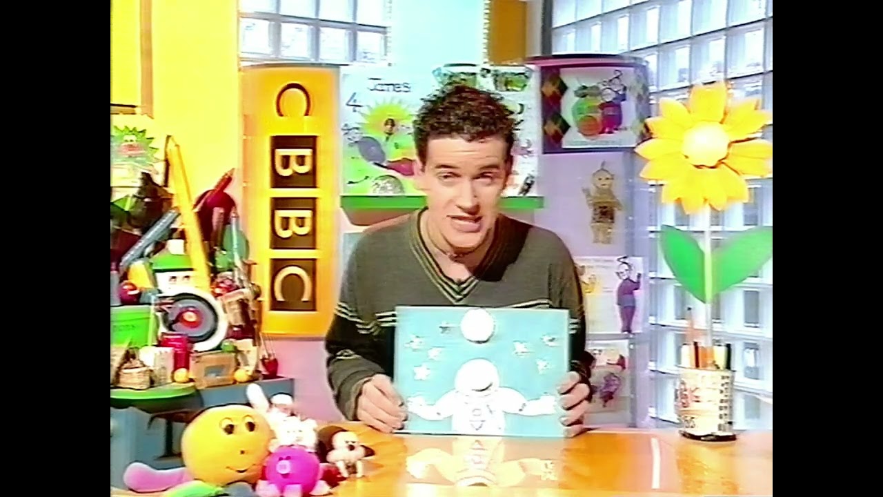 Reading birthday cards with Dominic Wood BBC2/CBBC (1998?)