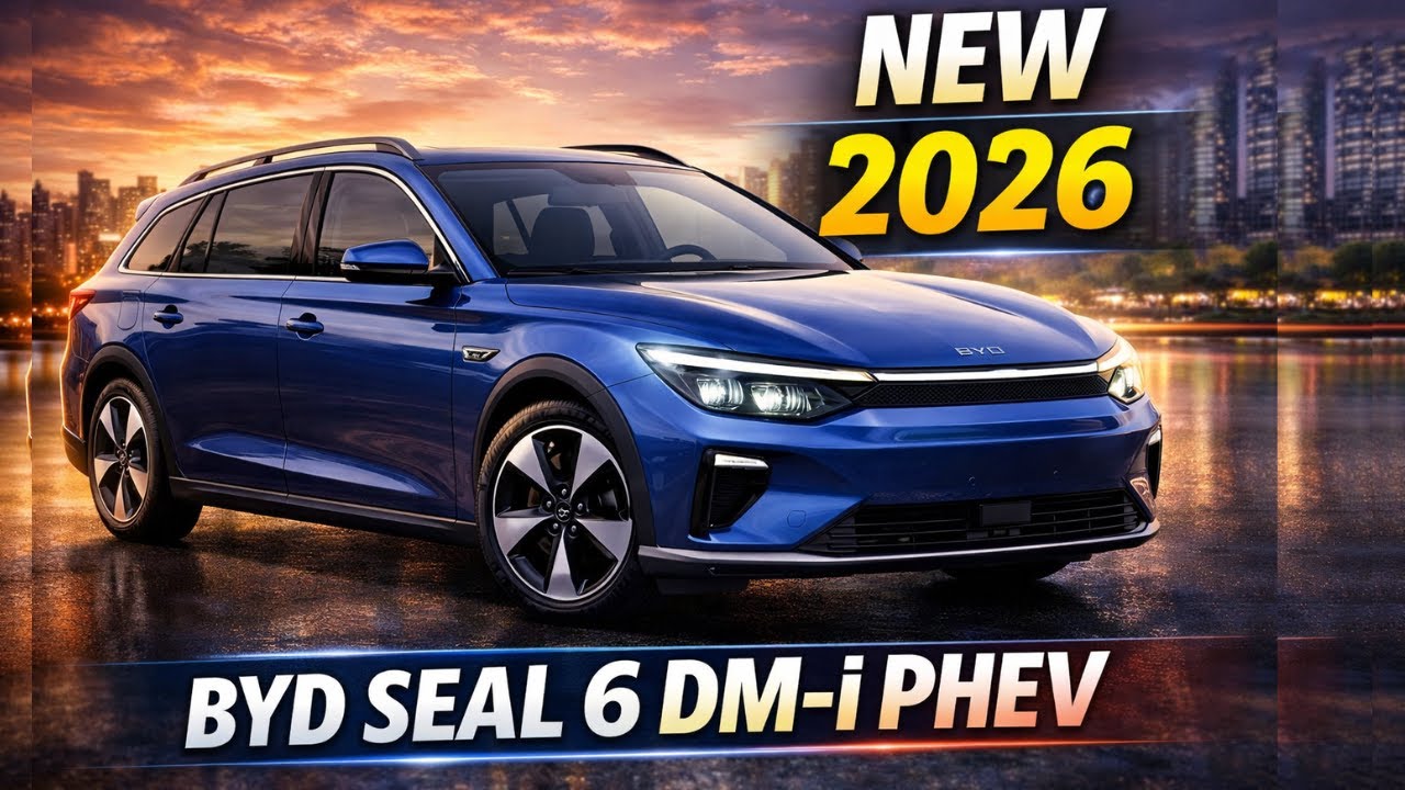 The Stylish Chinese Station Wagon of New 2026 BYD Seal 6 DM-i PHEV Overview