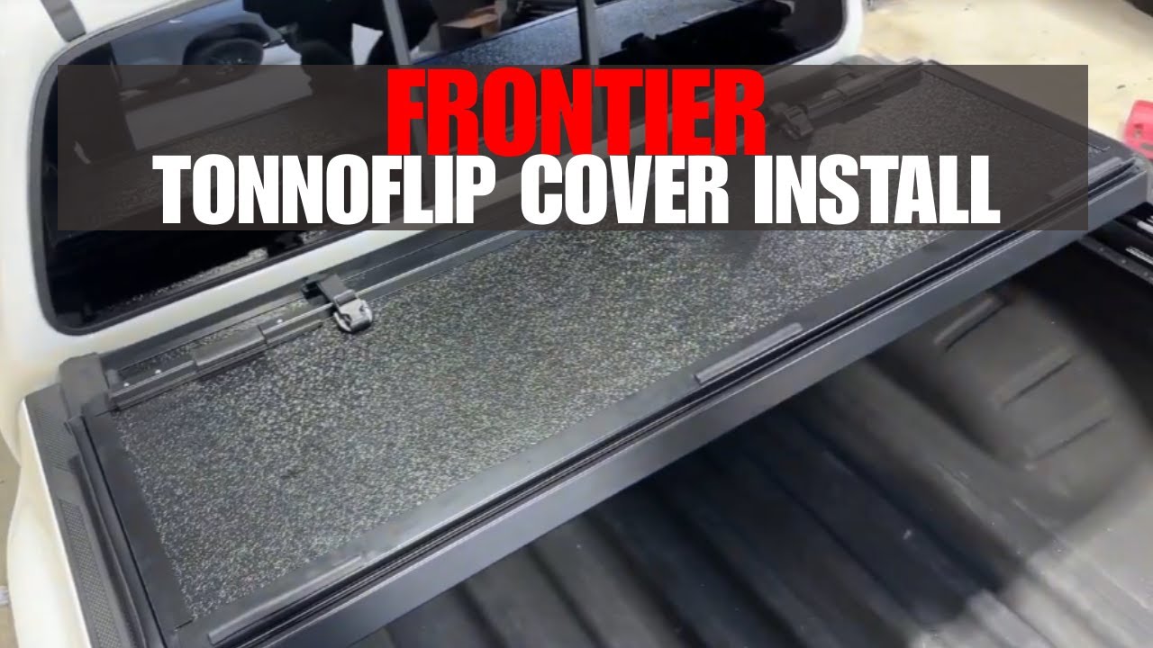 Nissan Frontier Bed Cover Installation (2022-2024) -TonnoFlip Tonneau Covers- #nissanfrontier