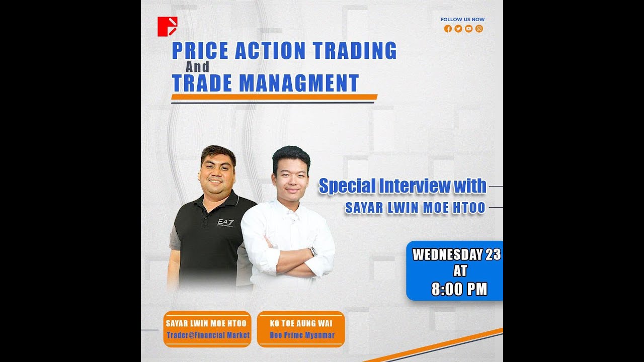 Price Action Trading and Trade Management  (Special Interview with Sir Lwin Moe Htoo )