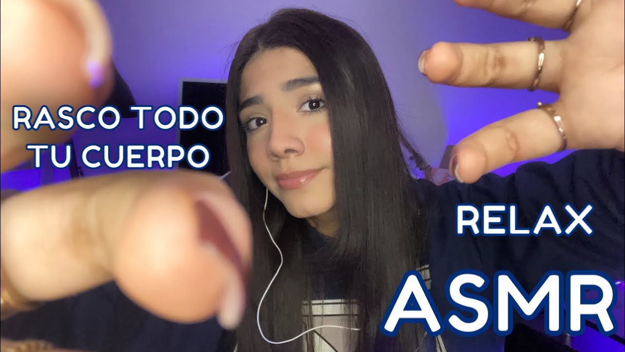 ASMR español / ASMR te RASCO donde TE PICA / Atención personal EXTREMA