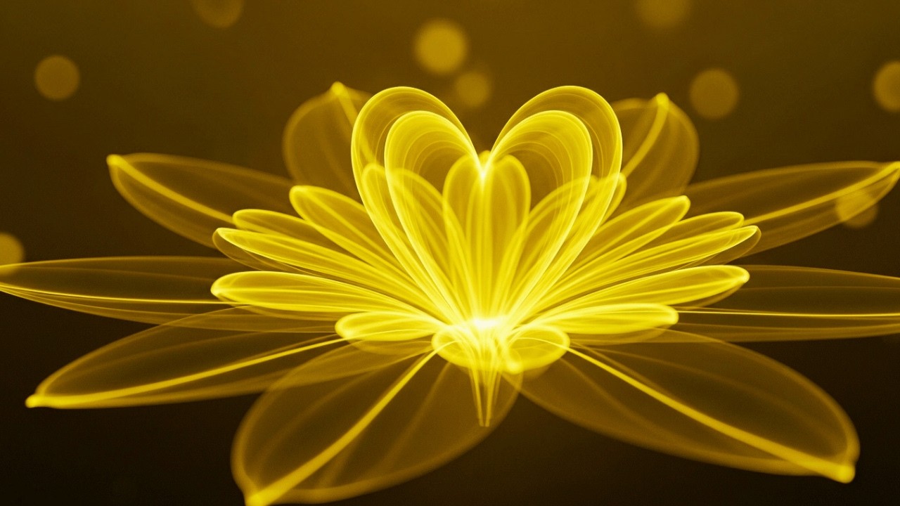 Golden Heart Lotus • Activate Love Frequency, Abundance & Inner Harmony