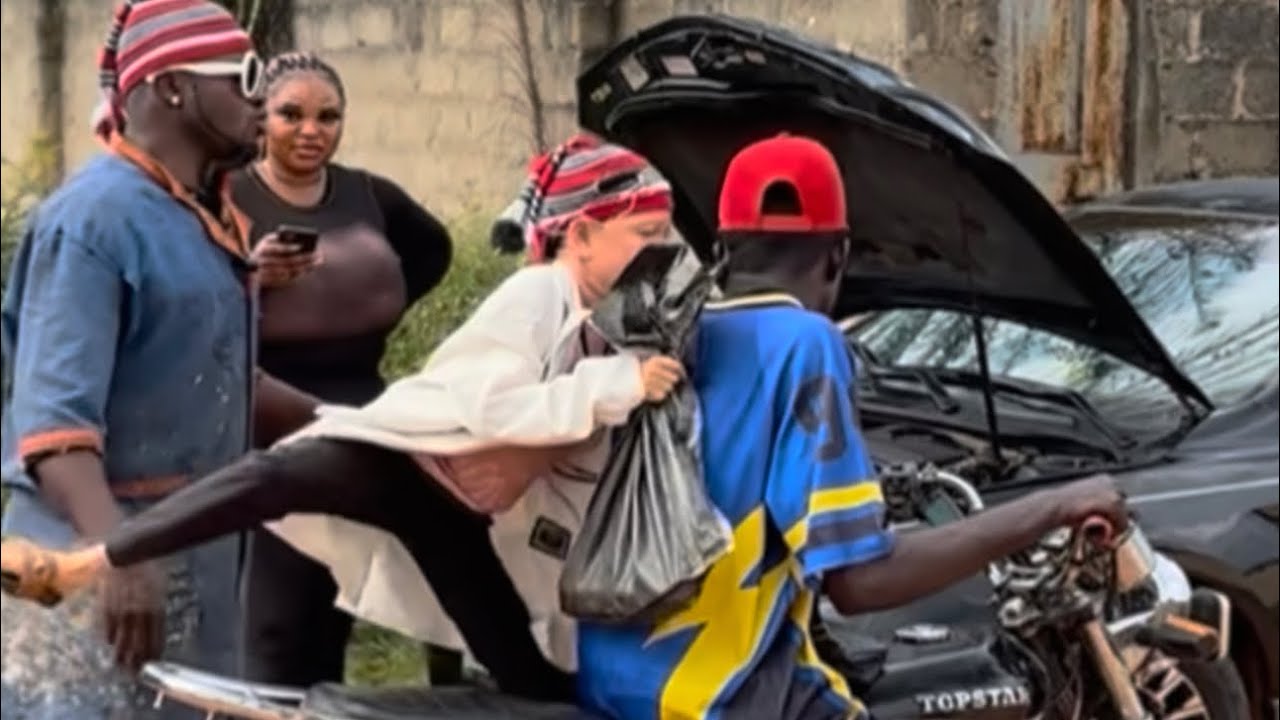 The mechanic and our client 