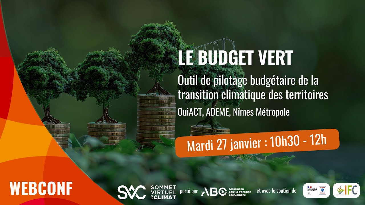Le budget vert : outil de pilotage budgétaire de la transition climatique des territoires