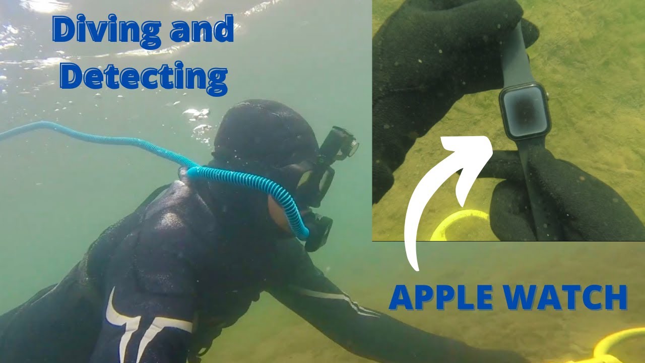 I Found An APPLE Watch While DIVING - Blu3 Nemo - Nokta PulseDive
