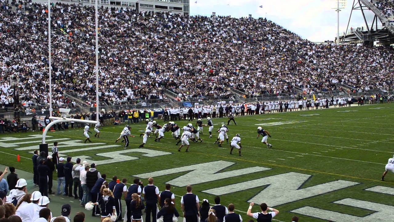 Penn State Touchdown and the Blue Band!