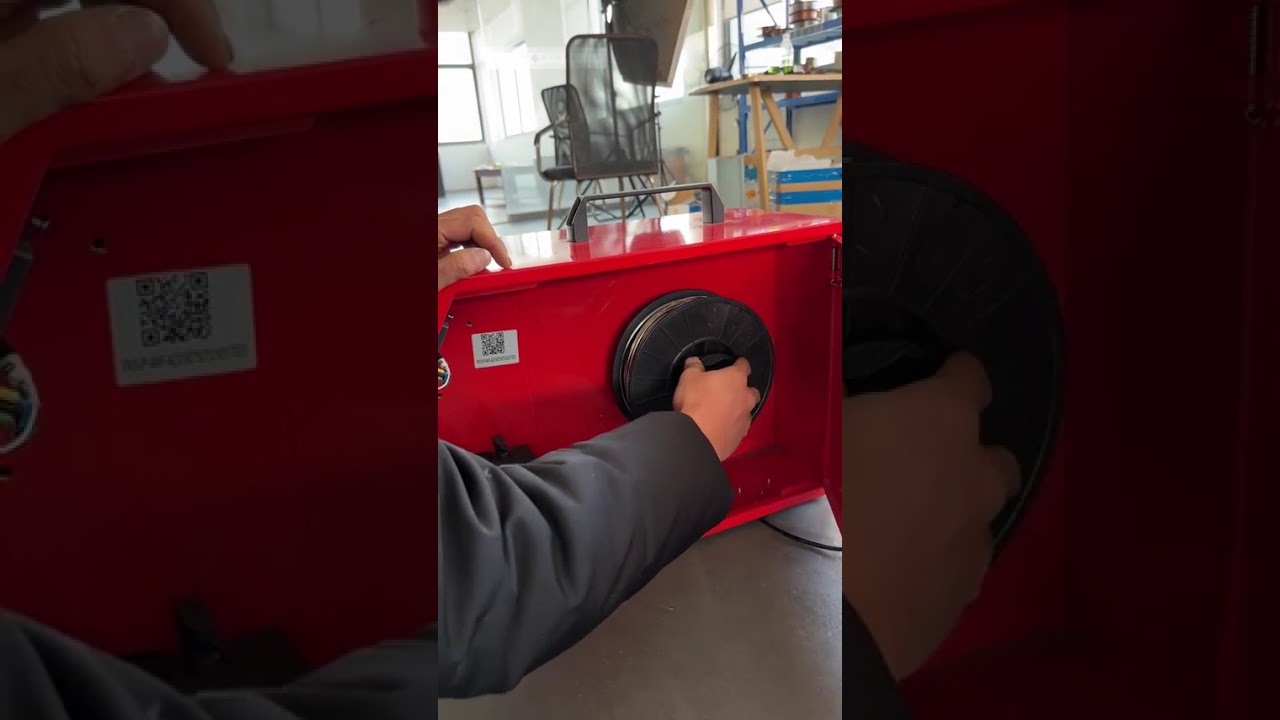 Installation video of water-cooled laser welding machine