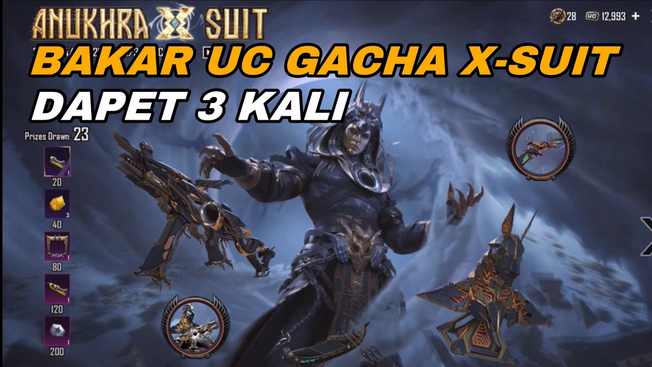GACHA X-SUIT TERBARU ANUKHRA HOKI BANGET DAPET 3 X-SUIT