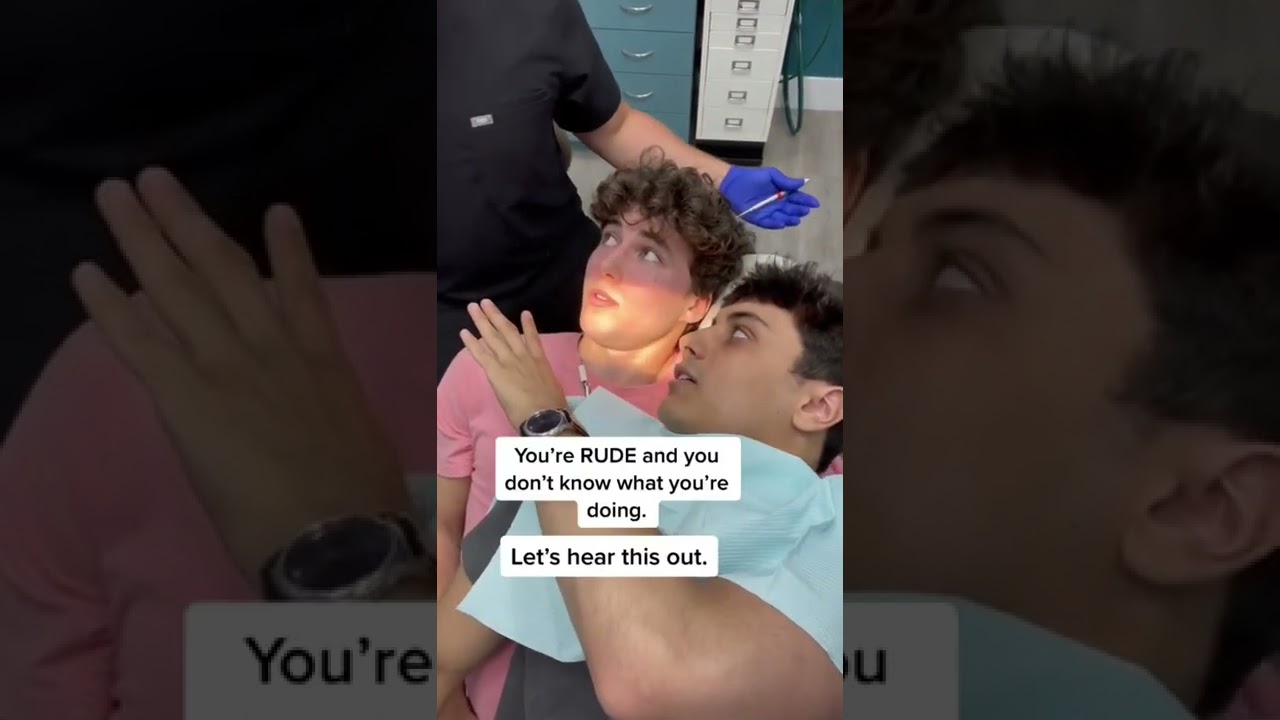 2 Men, 1 Dentist Chair #shorts