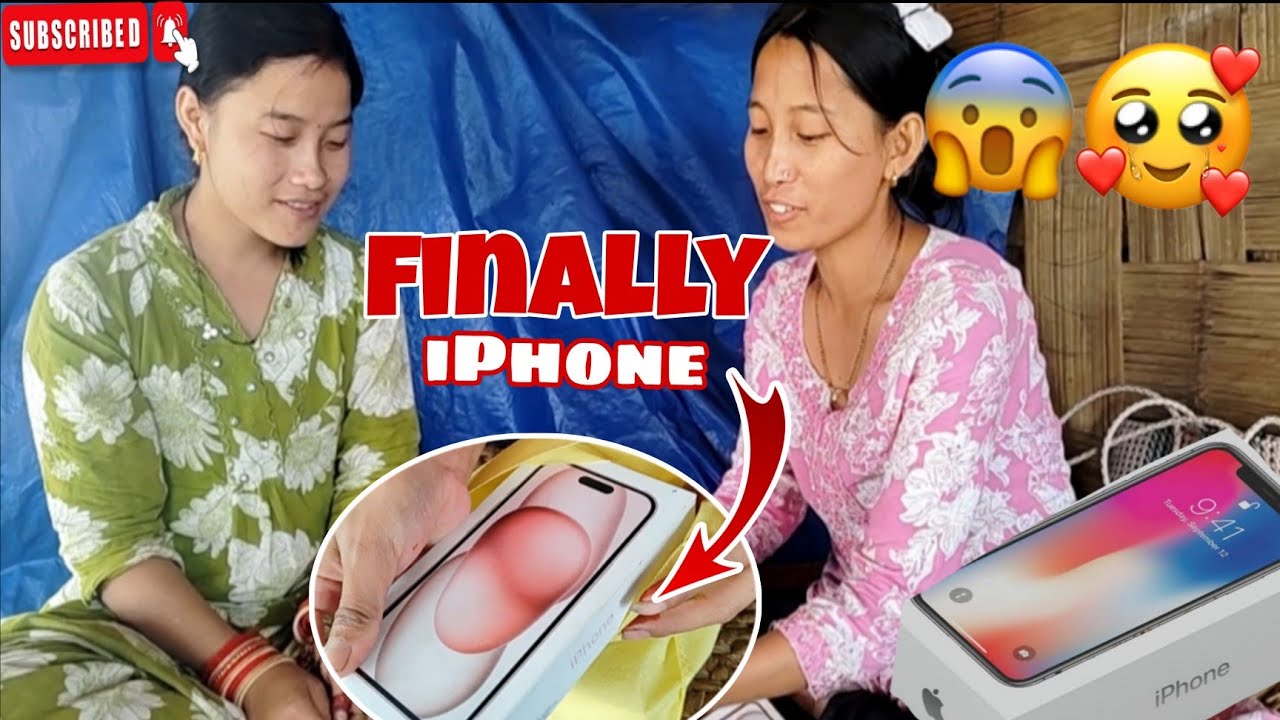  Finally iPhone aa hi gaya 😱 | Unboxing with Sister ❤️🥺