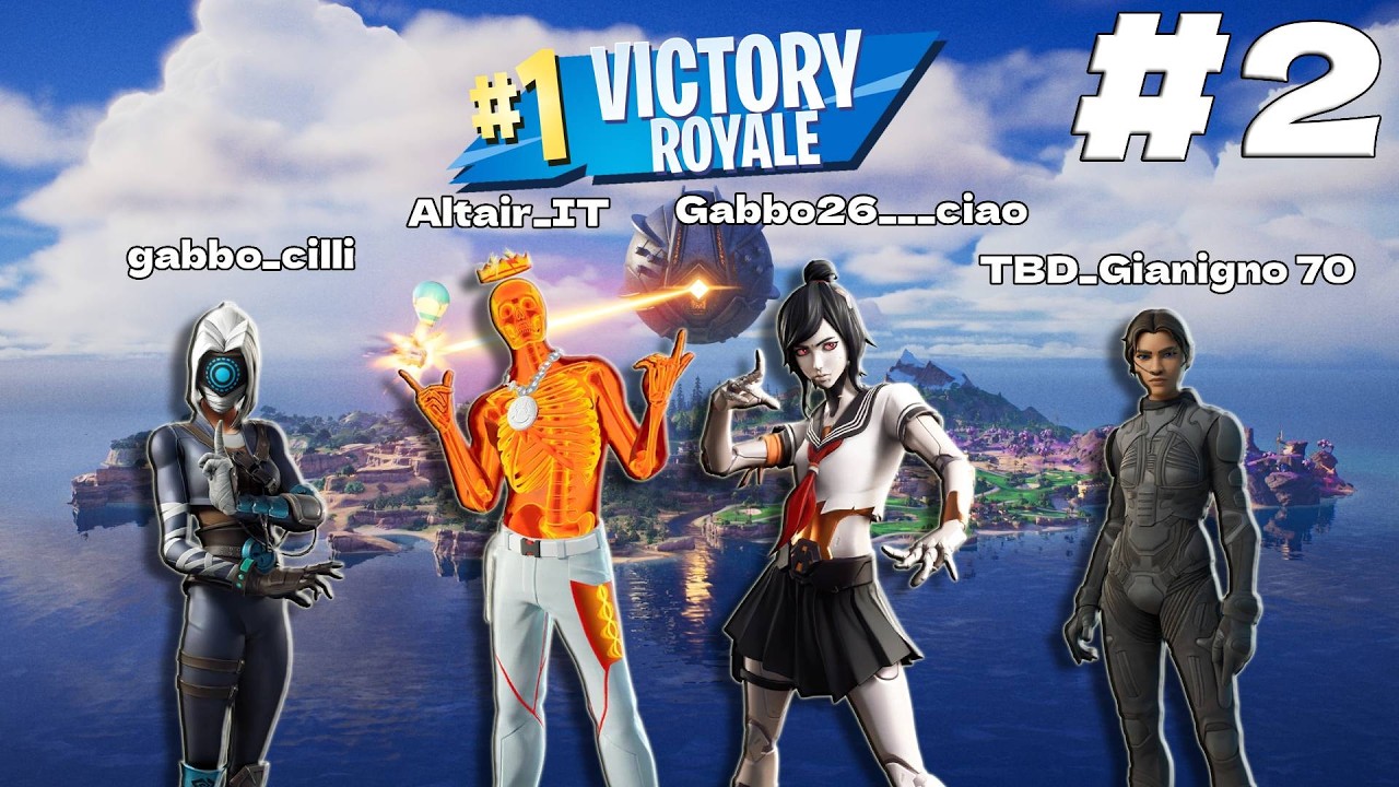 La Squad più PROBLEMATICA di sempre (Eppure vinciamo)!! - Fortnite #2