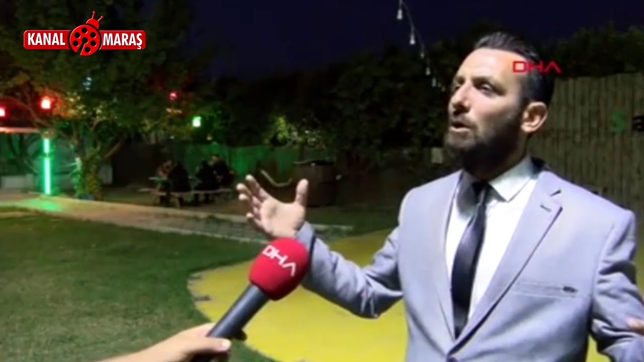 Davul çalarken kendinden geçiyor