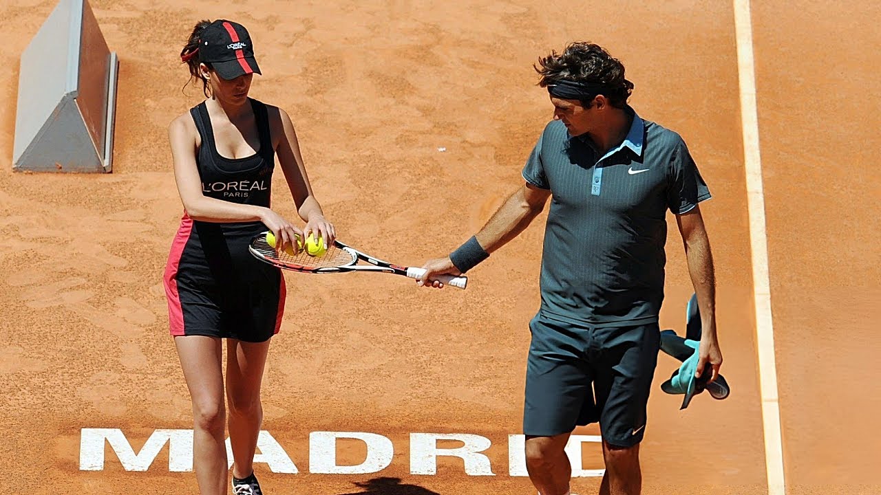 The Most Brutal & Creative Tennis By Roger Federer On Clay