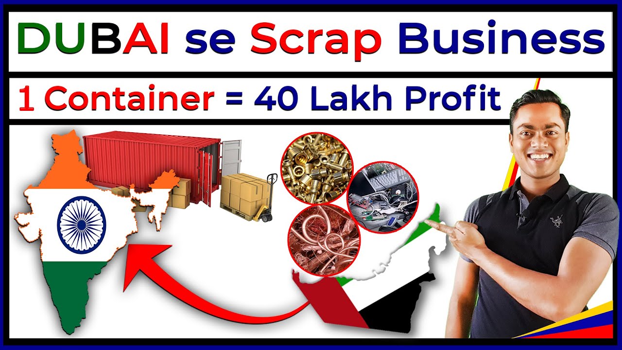 Dubai Scrap Business Idea – From Trash to Cash step-by-step Process