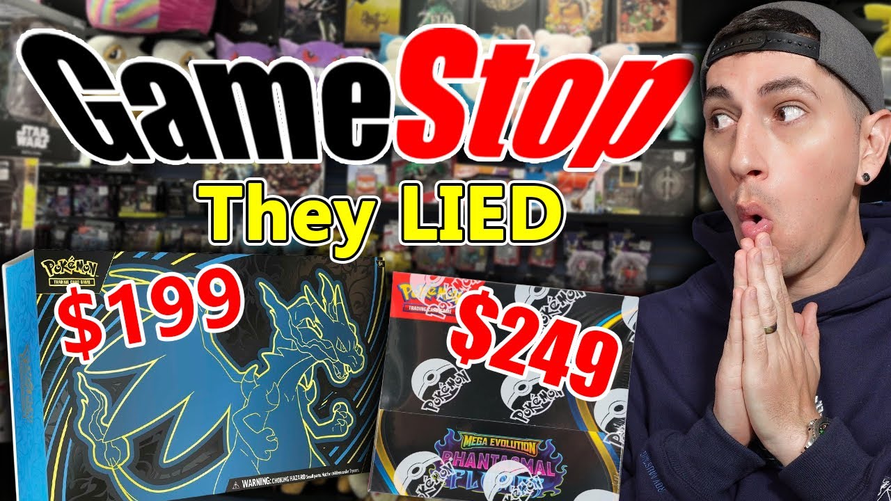 GameStop разыграл ВСЁ сообщество карт Pokemon ради глупцов