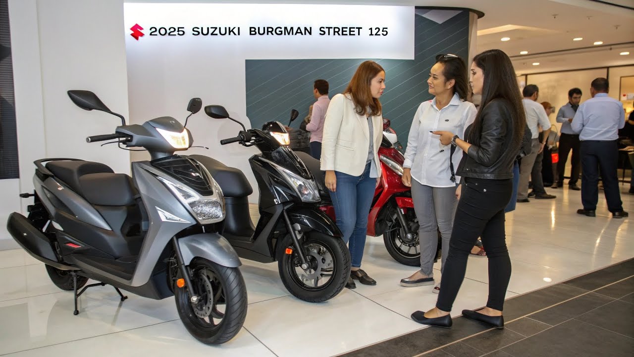 Title:2025 Suzuki Burgman Street 125 | finally  launched!!!!!!!!!!!!!