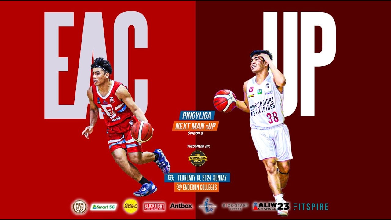 EAC GENERALS vs UP FIGHTING MAROONS  PINOYLIGA NEXT MAN CUP SEASON 2