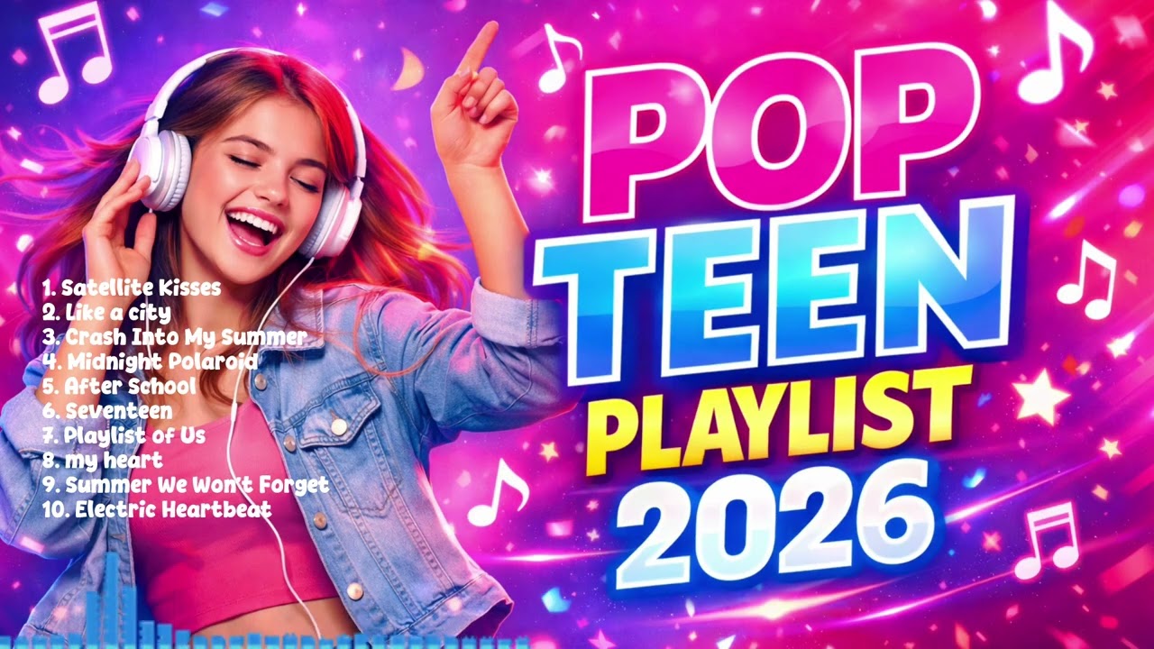 Best Teen Pop Playlist 2026 | 30 Minutes Nonstop Pop Teen Mix 💖 Summer Love Songs & Feel Good Vibes