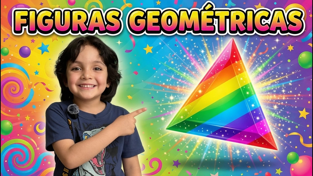 Las Figuras Geométricas Mágicas con Denzel y Dino