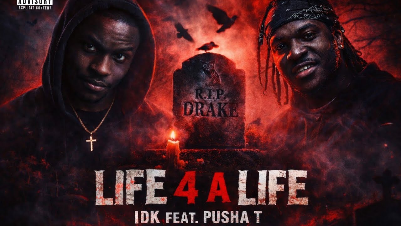 IDK - LiFE 4 A LiFE (feat. Pusha T) Reaction