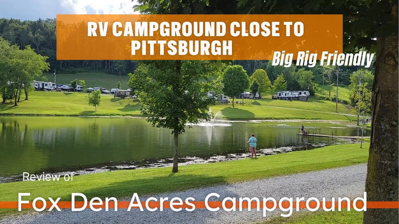 RV Campground Close to Pittsburgh with Something I've Never Seen Before!