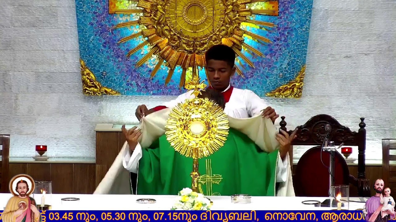 23-01-2026 Friday  6.am &7.am  Holy Mass St Joseph & St JUDE Church Thevara