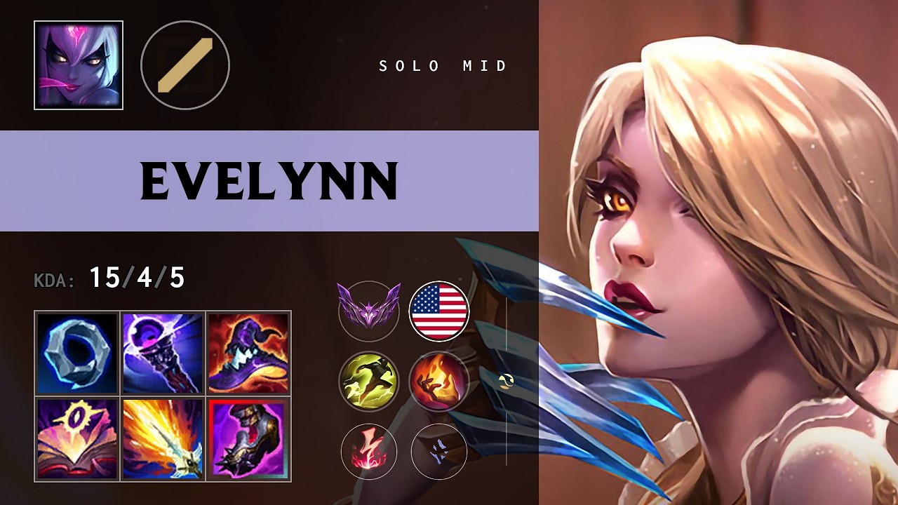 Evelynn Mid vs Yone - NA Master Patch 26.14