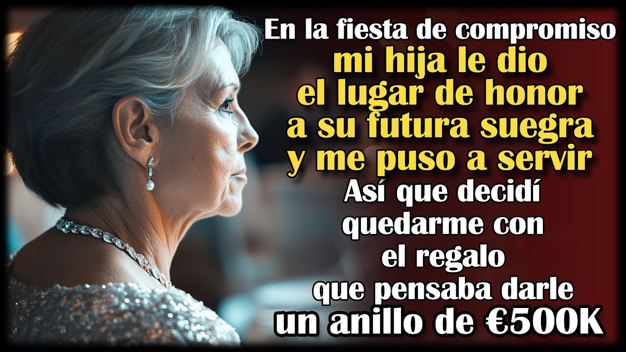 Mi hija me trató como mesera y puso a su suegra en el lugar principal. Cancelé su regalo de €500k