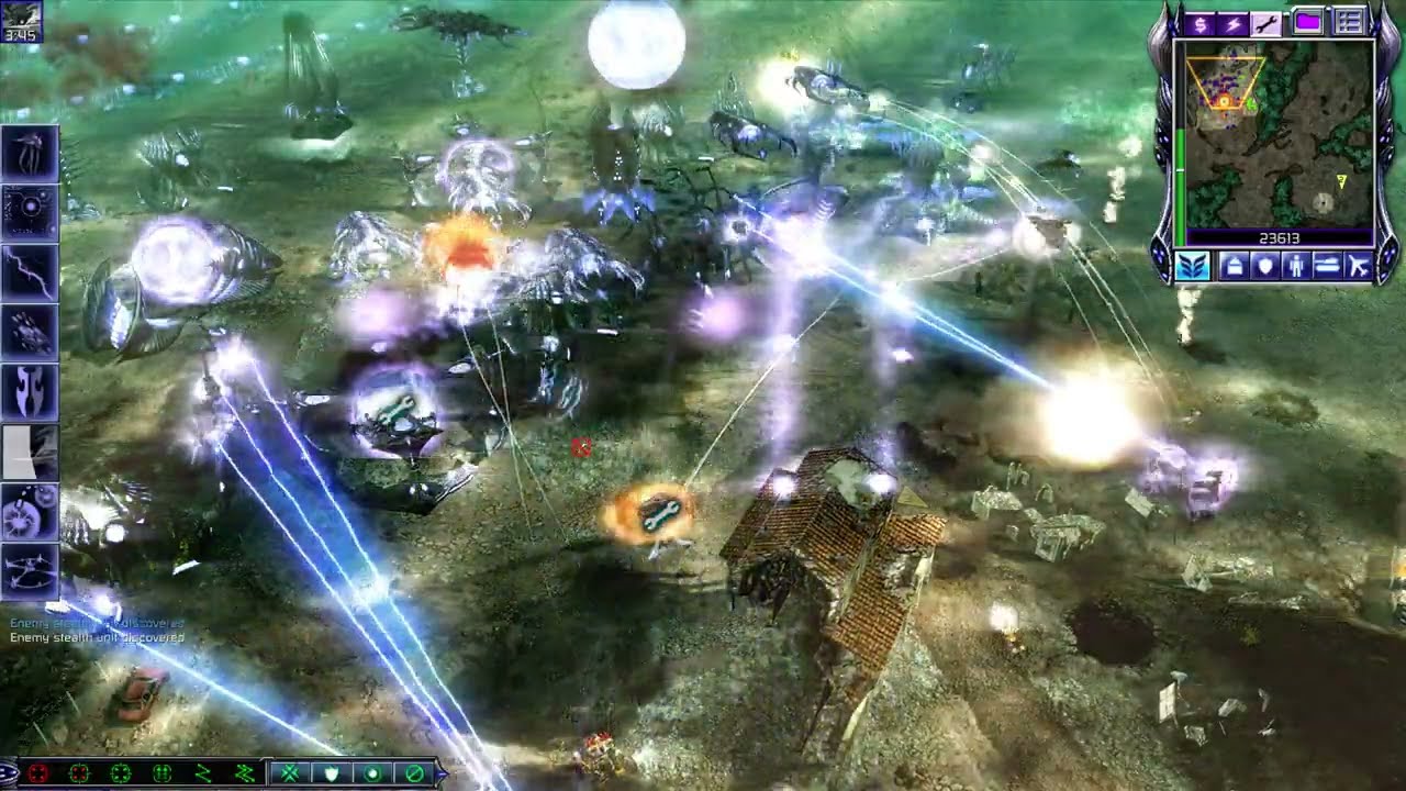C&C3 Tiberium Wars Scrin Campaign Mission 4 - Threshold 19