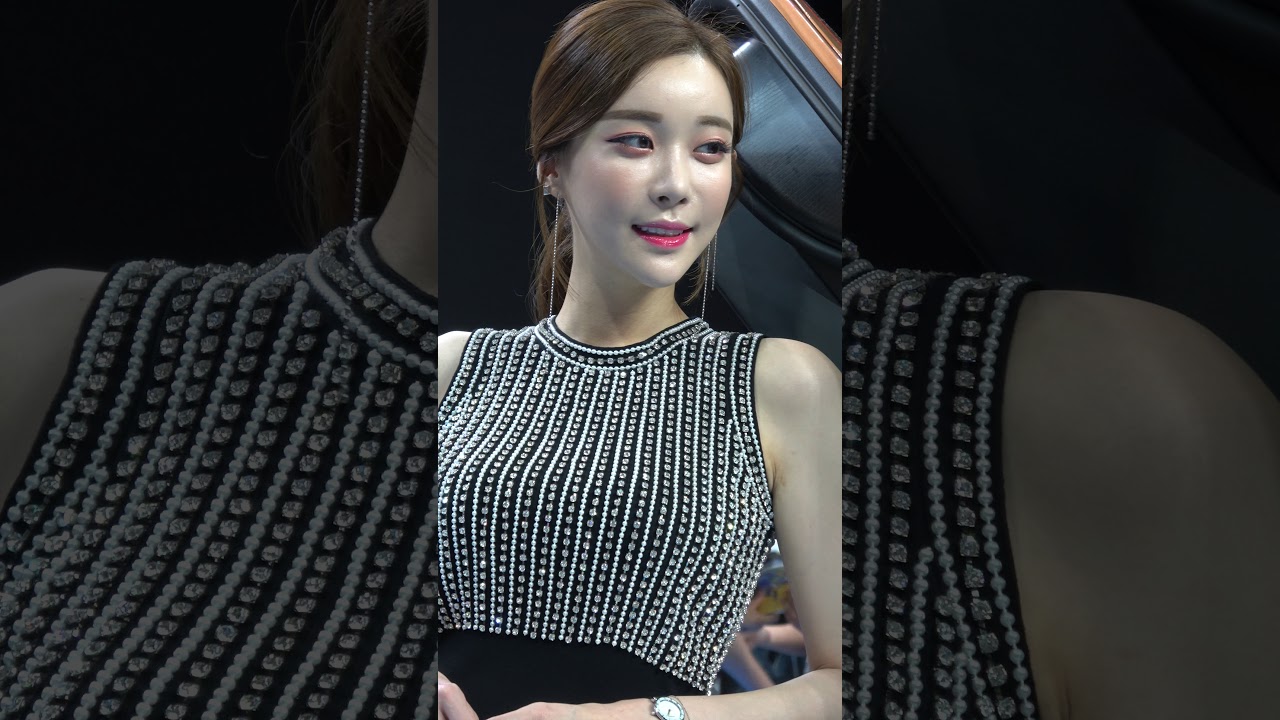 4k 세로직캠  2018 부산 모터쇼 레이싱모델 영상 모음 3