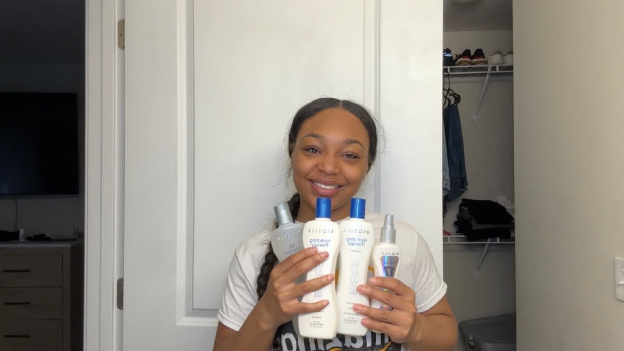 WASH DAY USING BIO SILK HYDRATION THERAPY || prepping hair for a silk press || HAIR: @idealstrands