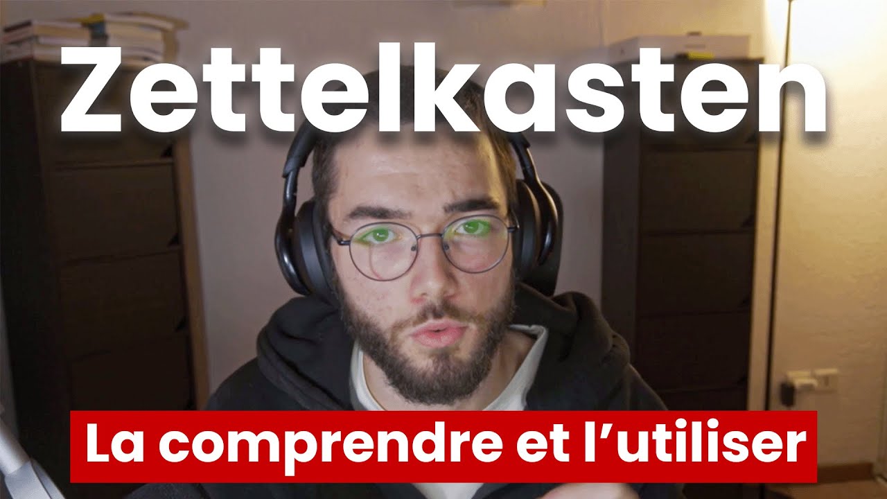 Productivit&eacute; MAXIMUM avec la m&eacute;thode ZETTELKASTEN (second cerveau, capital intellectuel)