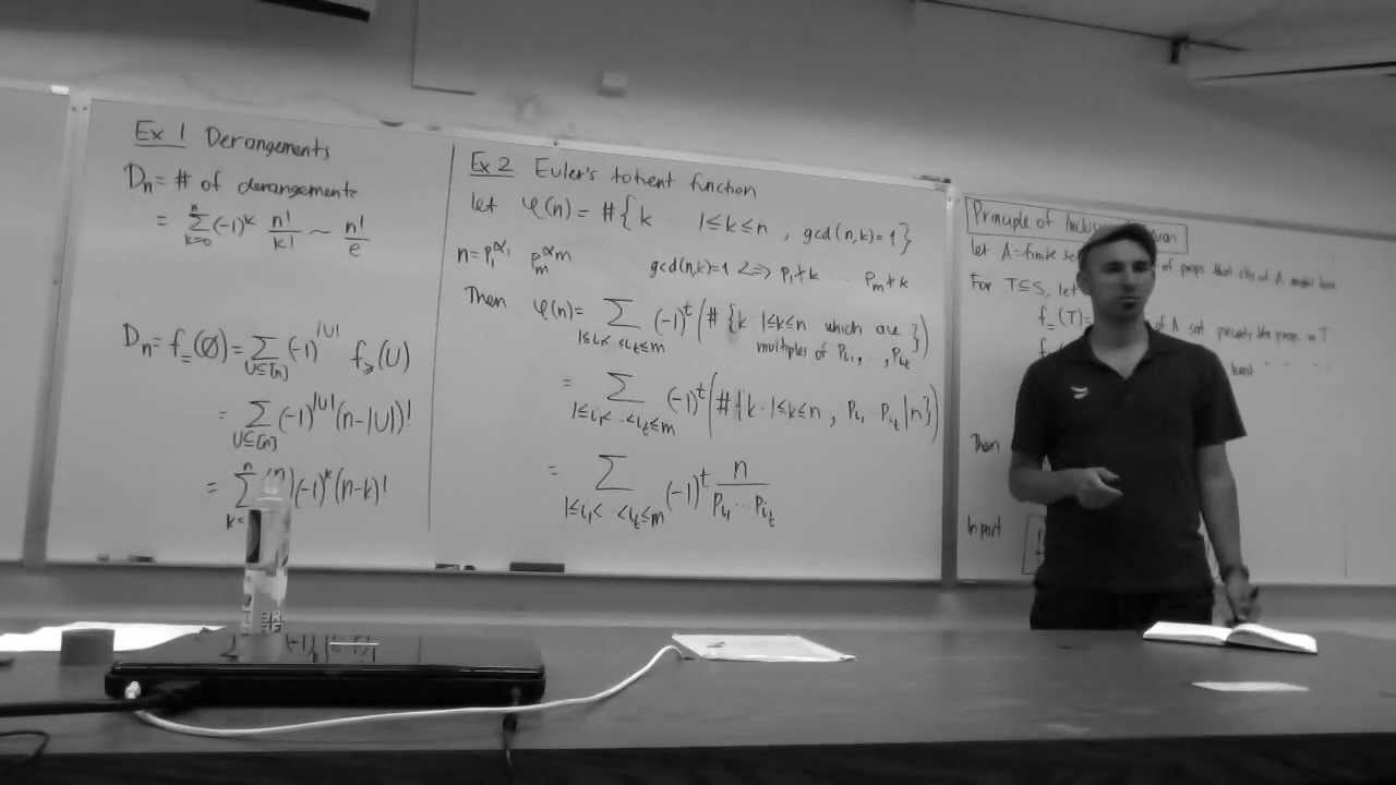 Lecture 18 . Enumerative Combinatorics (Federico Ardila)