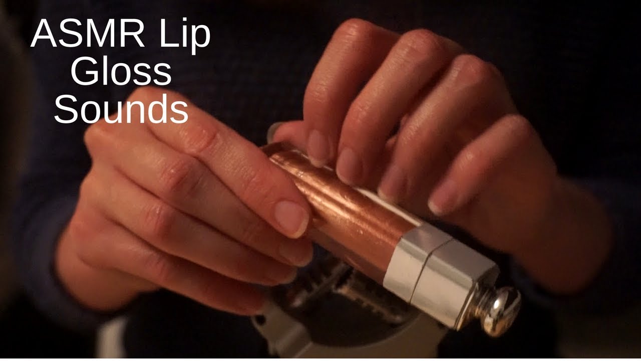 ASMR Lip Gloss Sounds [Whispered]