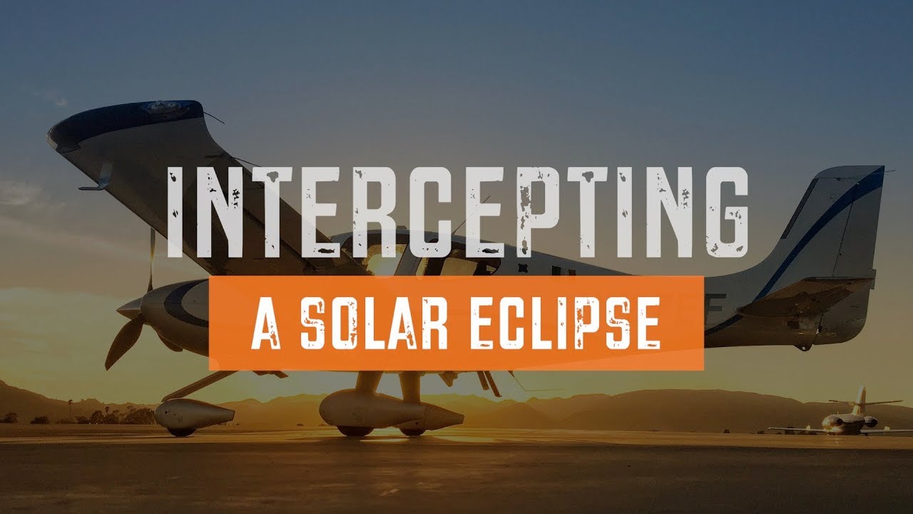 Total Solar Eclipse caught by plane