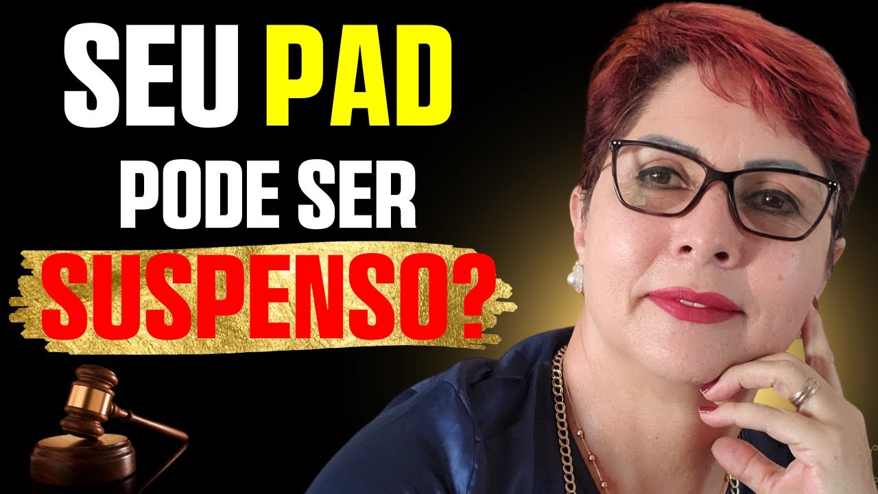 O QUE FAZER PARA SUSPENDER O PAD